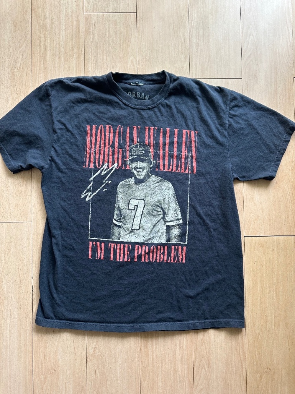 Morgan Wallen I’m The Problem Tour 2025 Black T-Shirt • XL